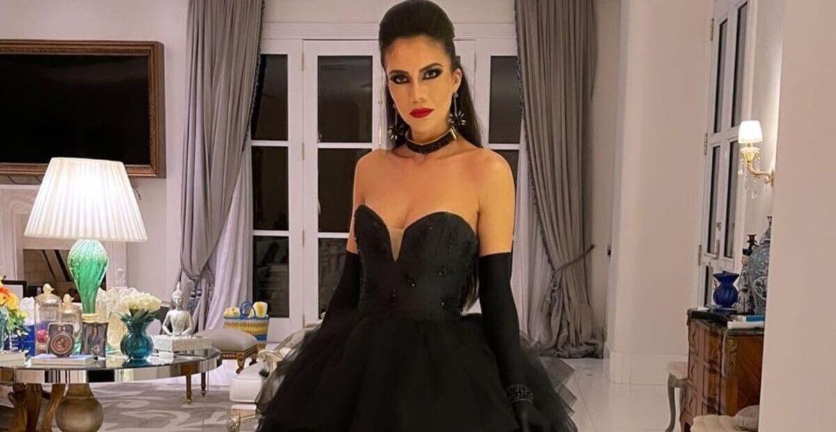 No Halloween, Daniela Albuquerque e sua família impressionam com fantasias