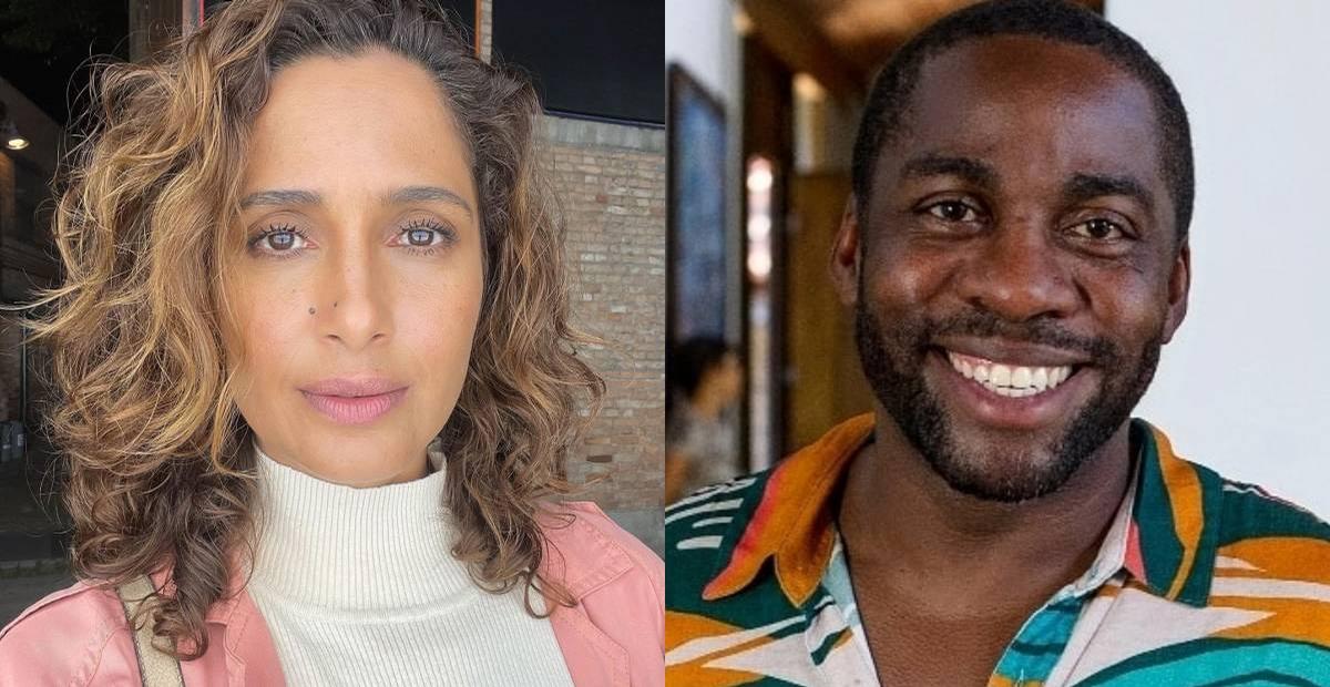 Camila Pitanga celebra aniversário de Lázaro Ramos: ”Amo você”