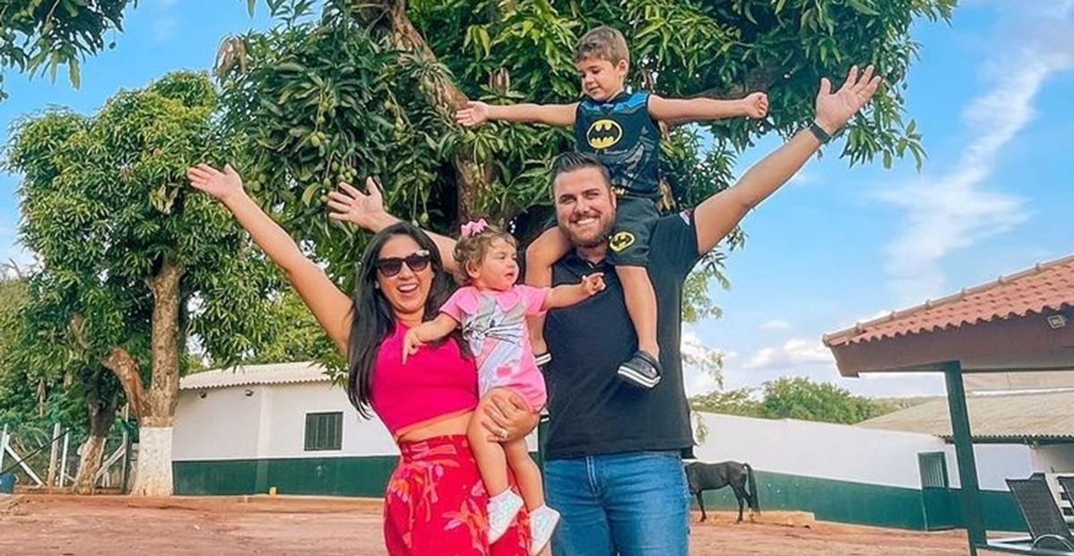 Natália Toscano fala sobre alegria dos filhos no Halloween: ”Se divertiram demais”
