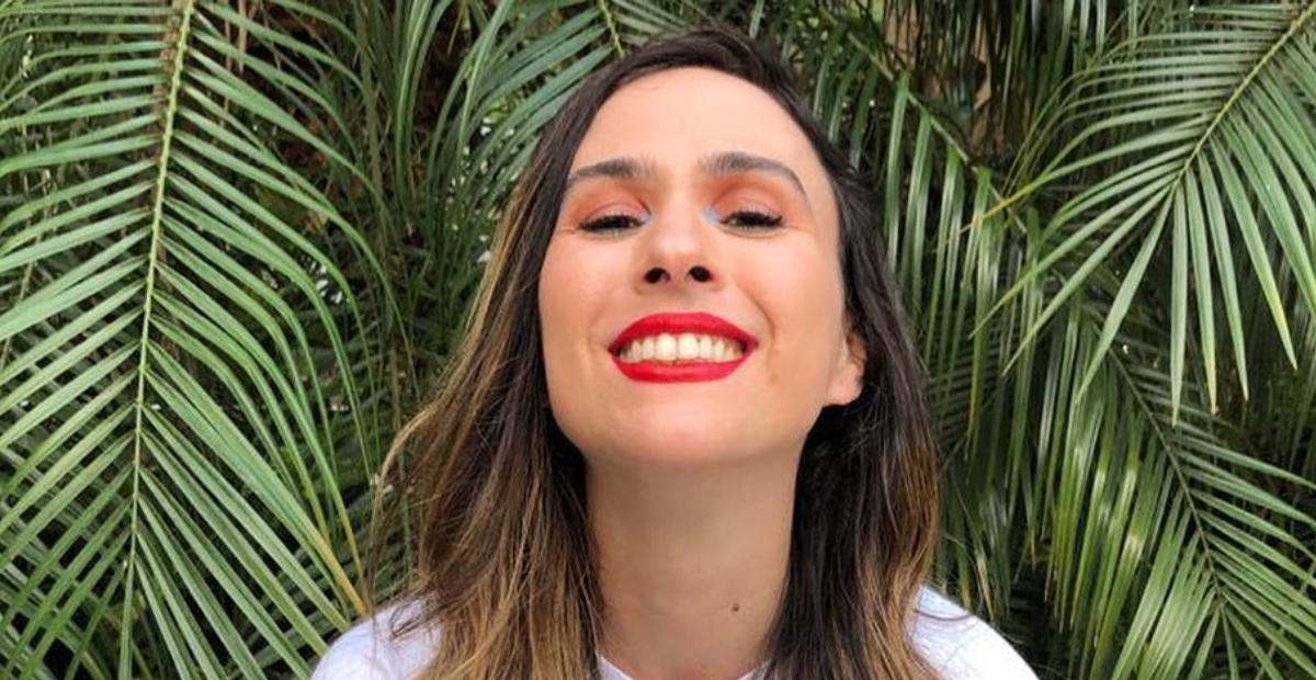 Tatá Werneck relembra clique aos 9 meses de gestação de Clara Maria e diverte web com desabafo