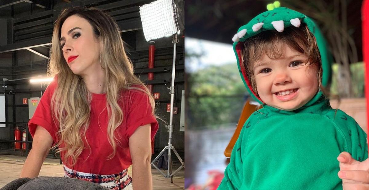 Tata Werneck compartilha vídeo hilário de Clara Maria desfilando e fazendo graça