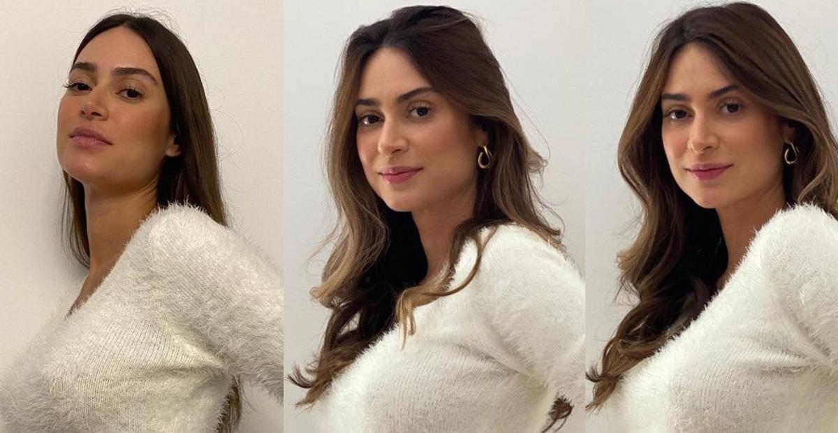 Thaila Ayala encanta ao mostrar evolução da barriga de grávida