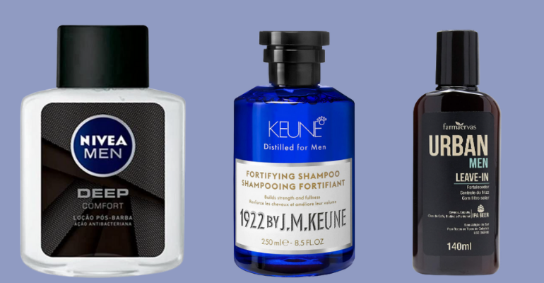 Pós barba, leave-in e mais: 7 produtos que não podem faltar na rotina de cuidados dos homens