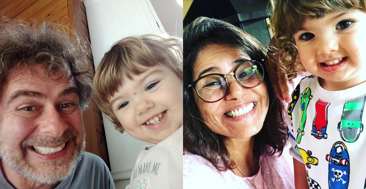 João Vitti e Valeria Alencar encantam ao mostrar brincadeira com a neta, Clara Maria