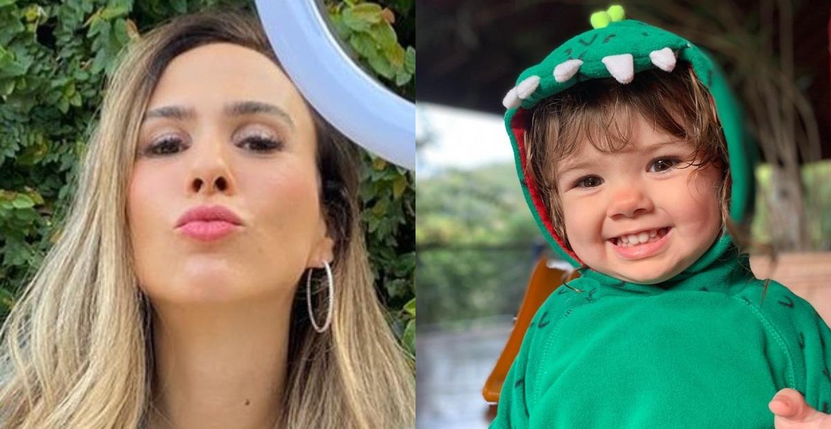 Clara Maria, filha de Tata Werneck e Rafa Vitti, esbanja fofura em vídeo: ”Mamãe é comediante”