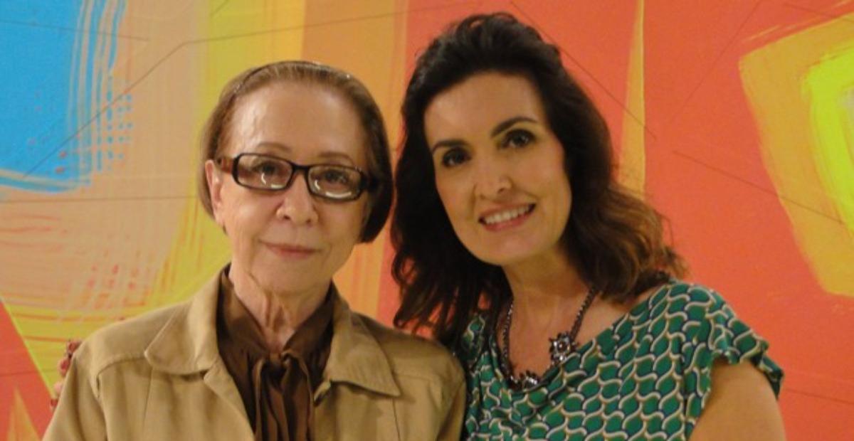 Após ser eleita para a ABL, Fernanda Montenegro ganha homenagem de Fátima Bernardes: ”Admiração”