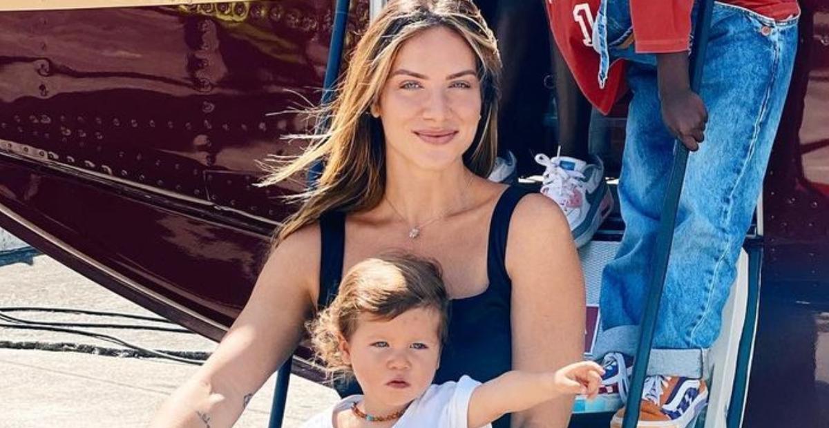 Giovanna Ewbank exibe momento íntimo com o filho, Zyan, e encanta: ”Que lindos”