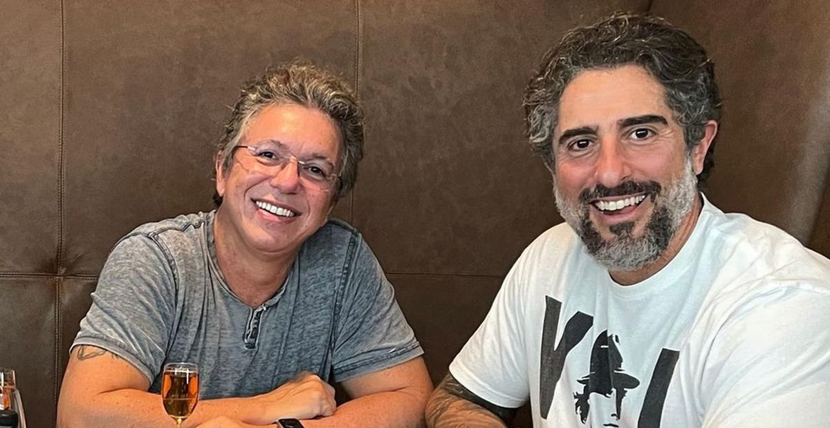 Marcos Mion homenageia Boninho: ”Toda minha admiração e agora tem minha amizade”