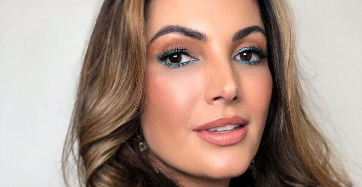 Patrícia Poeta brilha no ‘Encontro’ ao apostar em vestido coladíssimo com detalhes: ”Sextou!”