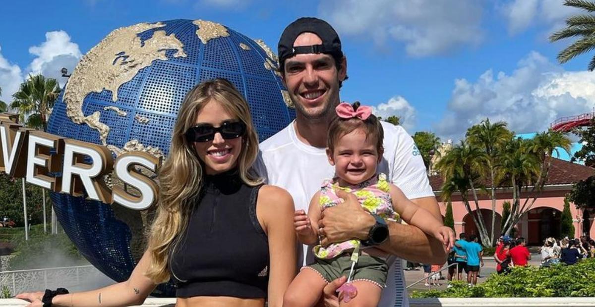 Carol Dias flagra momento fofo entre Kaká com a filha Esther: ”Vida!”