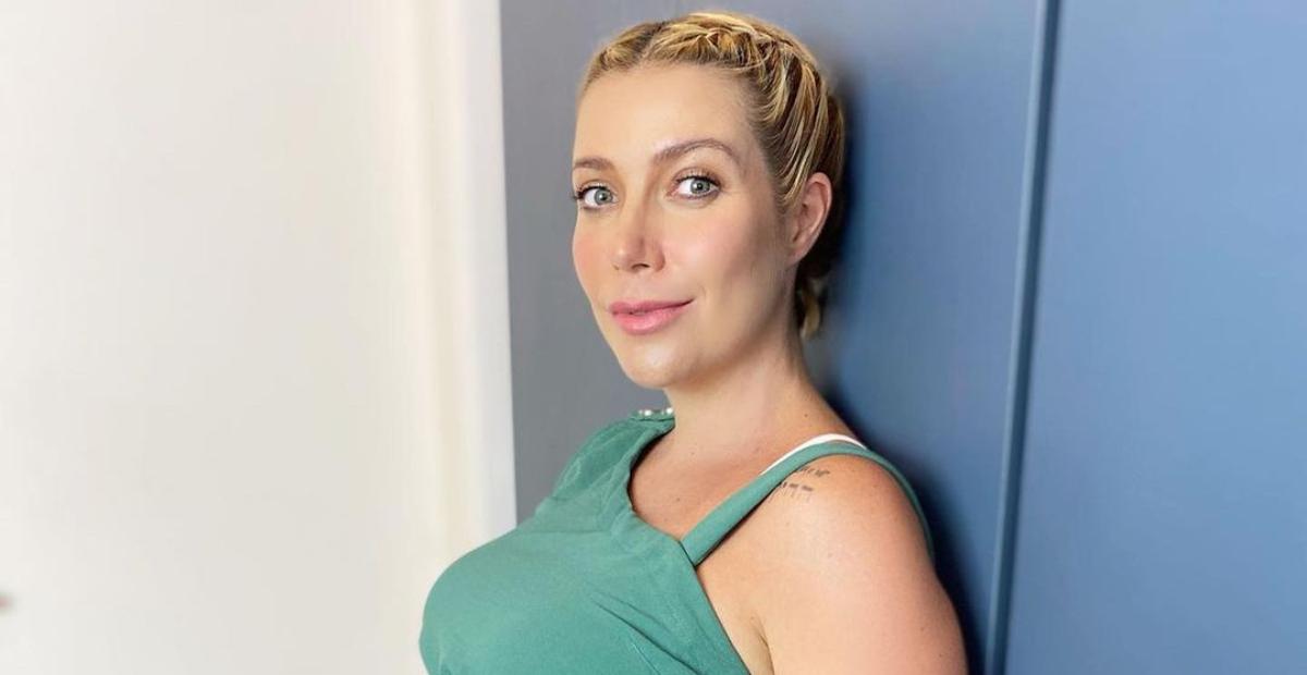 Luiza Possi aproveita momento de carinho com o filho recém-nascido: ”Paz”