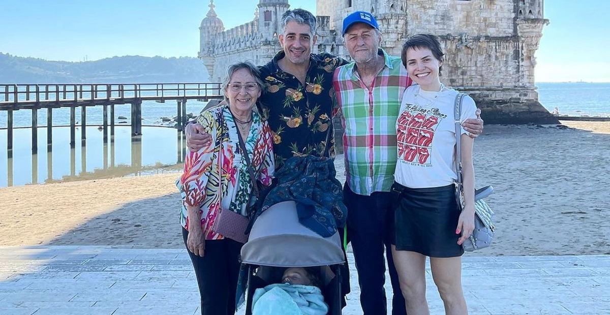 Em Portugal com a família, Letícia Colin dispara: ”O universo está sorrindo para nós”