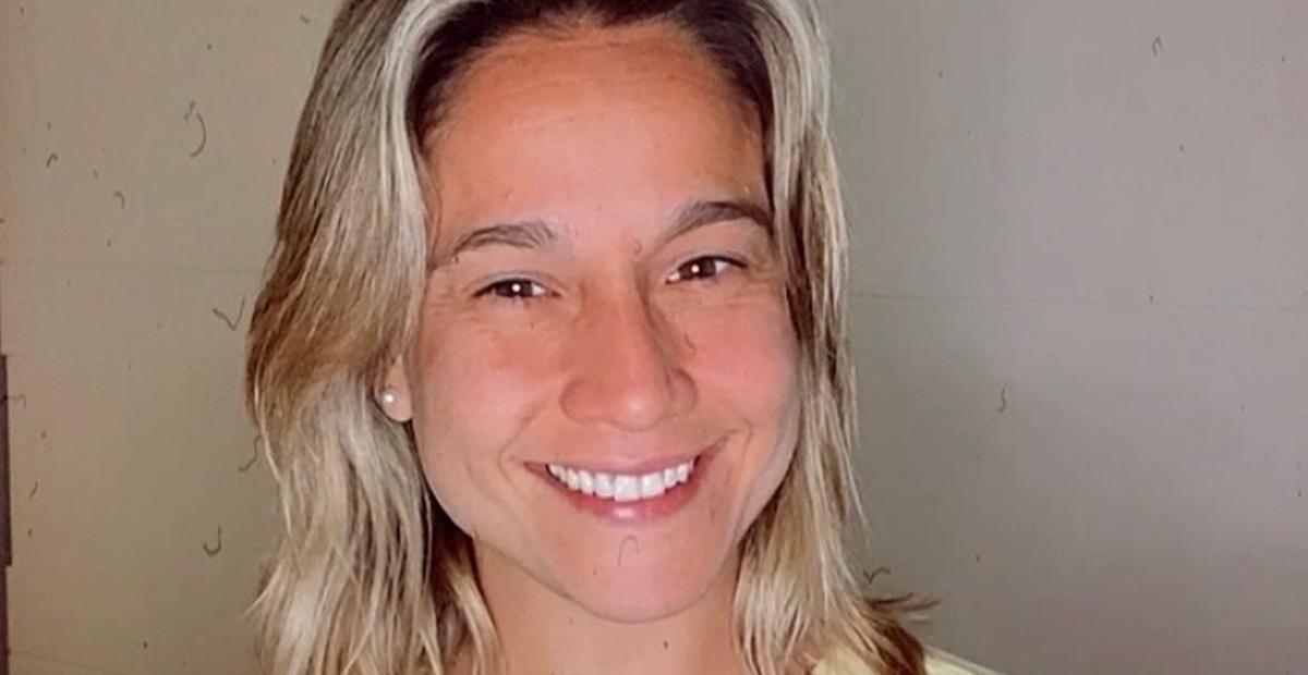 Fernanda Gentil presta homenagem no aniversário do Sportv: ”Maior sonho da vida”