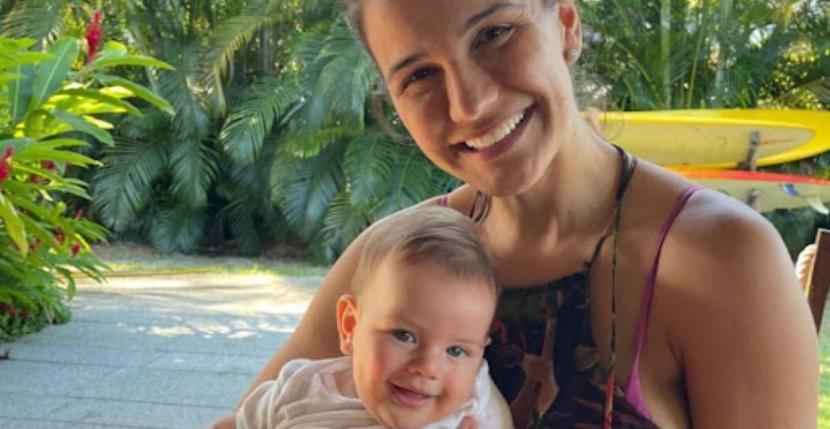 Kyra Gracie baba ao mostrar que Rayan aprendeu a mandar beijo: ”Ser mãe é viver em um paraíso”
