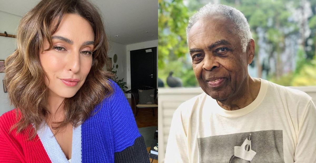 Fe Paes Leme presta homenagem após Gilberto Gil ser eleito para a cadeira 20 da ABL