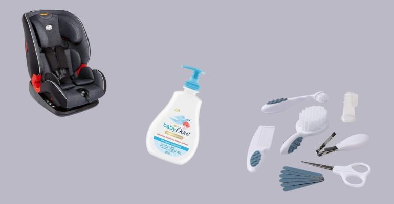 Kit de cuidados, cadeirinha e mais: 8 itens essenciais para a rotina do bebê