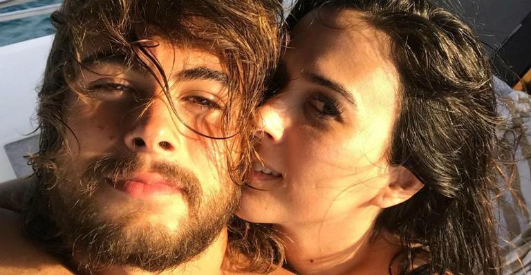 Rafael Vitti relembra clique coladinho com Tatá Werneck e se declara: ” Meu amendoim”