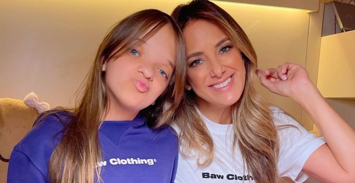 Ticiane Pinheiro recorda declaração antiga da filha, Rafa, e se derrete: ”Amo ser sua mãe”