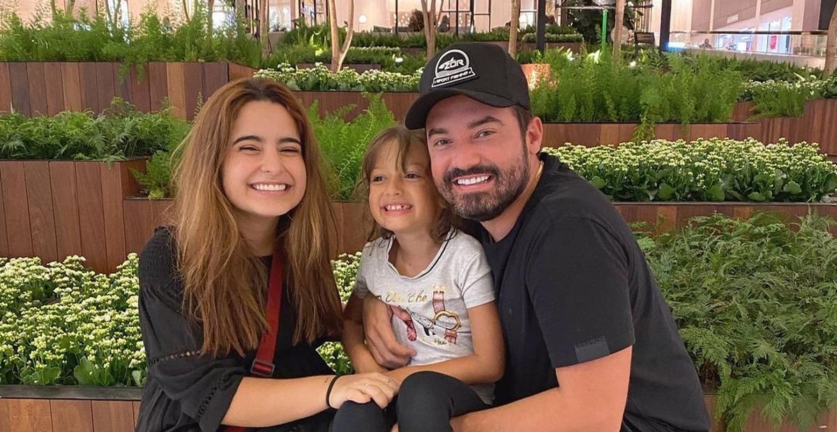 Fernando Zor leva as filhas para curtir seu show em Sorocaba: ”Minhas princesas”