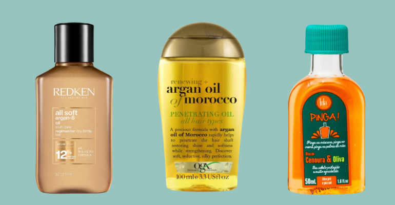 Óleo capilar: 6 produtos para a rotina de cuidados com o cabelo