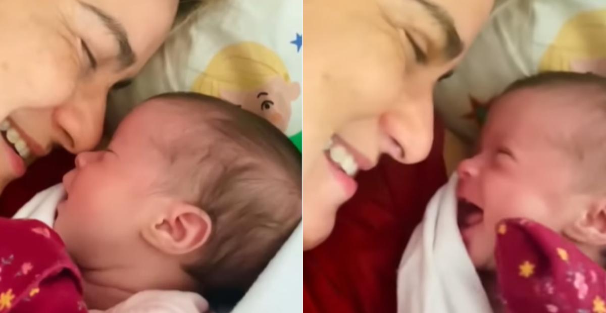 Lan Lanh emociona ao dividir cena de carinho com a filha, Kim: ”Sorriso de amor”