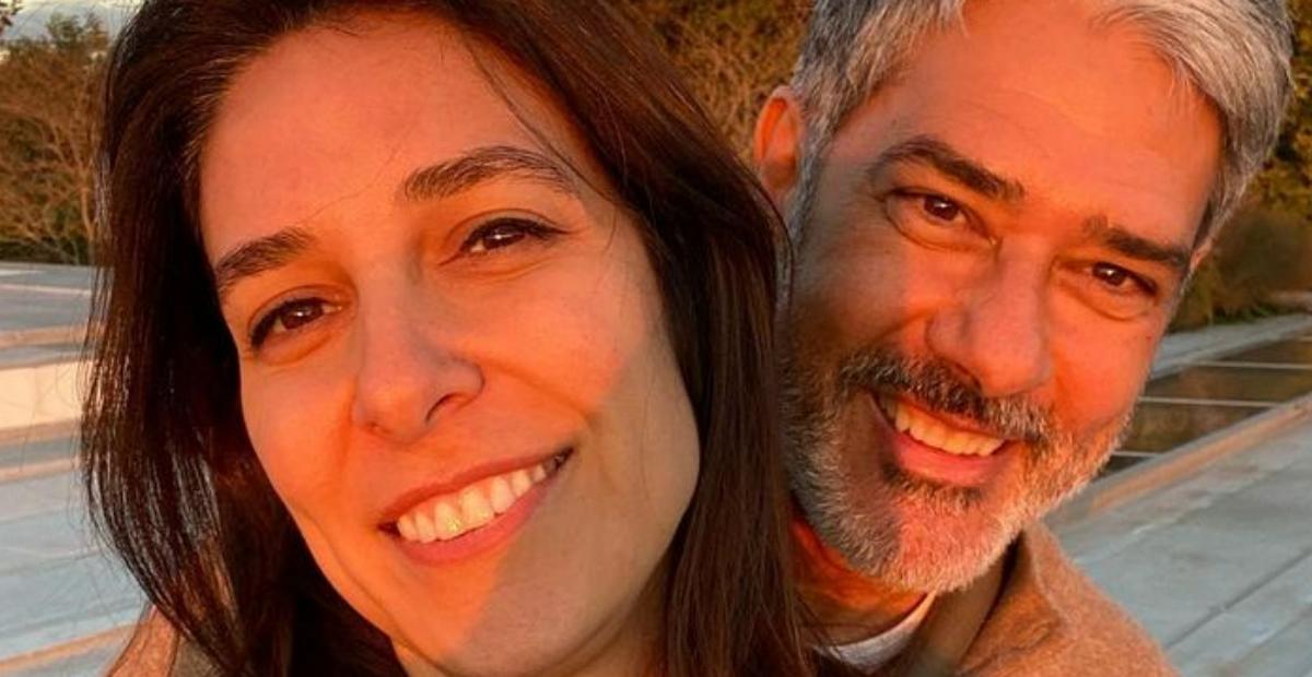 Natasha Dantas celebra aniversário de William Bonner: ”Parabéns, meu amor!”