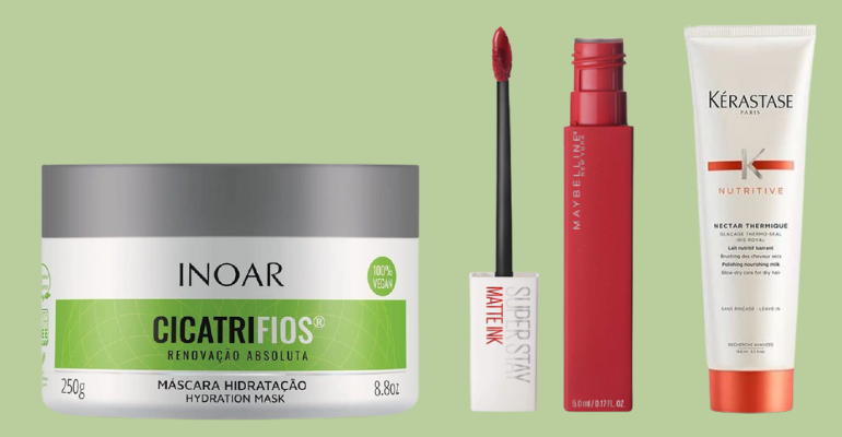 Máscara capilar, batom e mais: 6 produtos em oferta que vão te conquistar