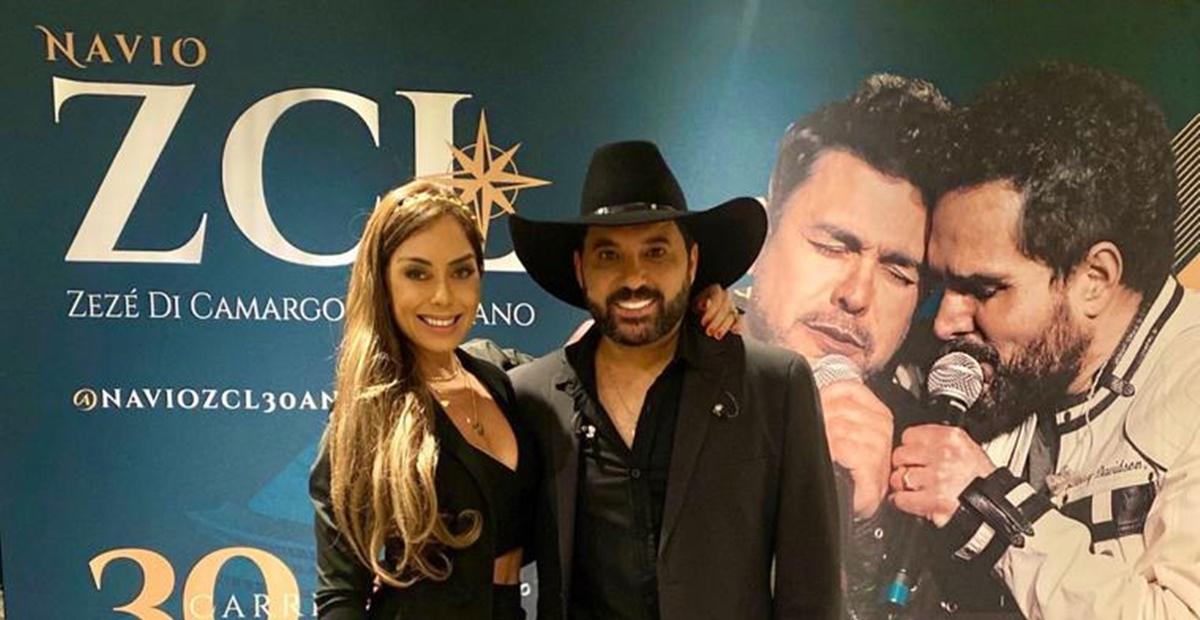 Deia Cypri, esposa do cantor Edson, se emociona no ‘Cruzeiro É o Amor’: ”Simplesmente apaixonada”