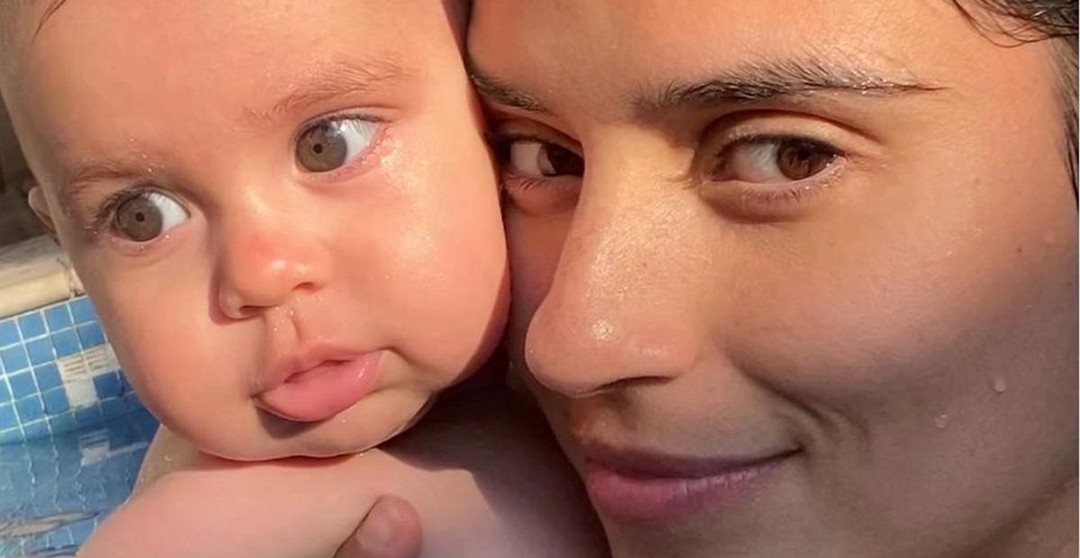 Camilla Camargo celebra 8 meses de Julia: ”Você é a filha que eu pedia sempre a Deus”