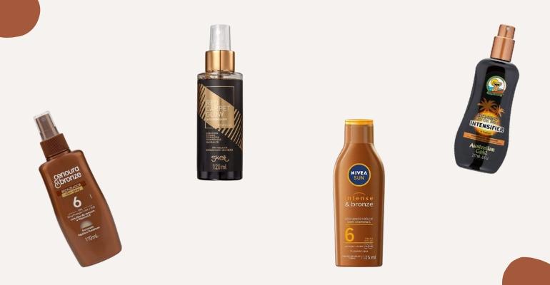 Bronzeadores: 8 opções incríveis para você apostar nesse verão