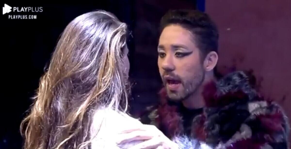 A Fazenda: Rico Melquiades e Dayane Mello têm conversa tensa em festa