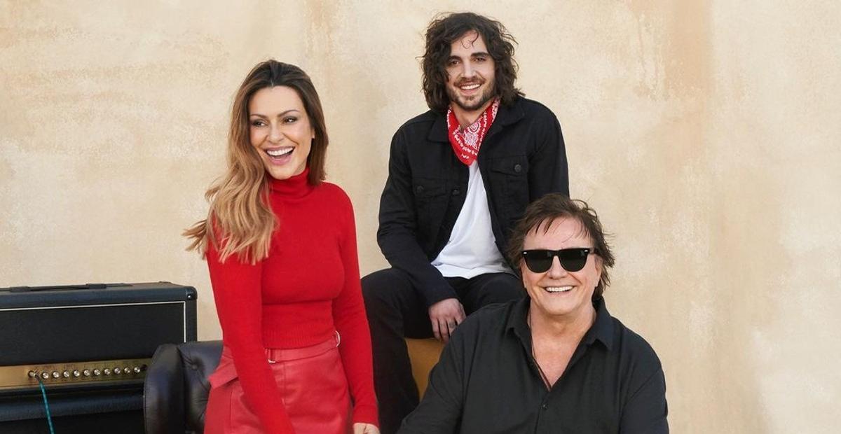 Fiuk e Cleo se juntam para celebrar os 68 anos do pai, Fábio Júnior