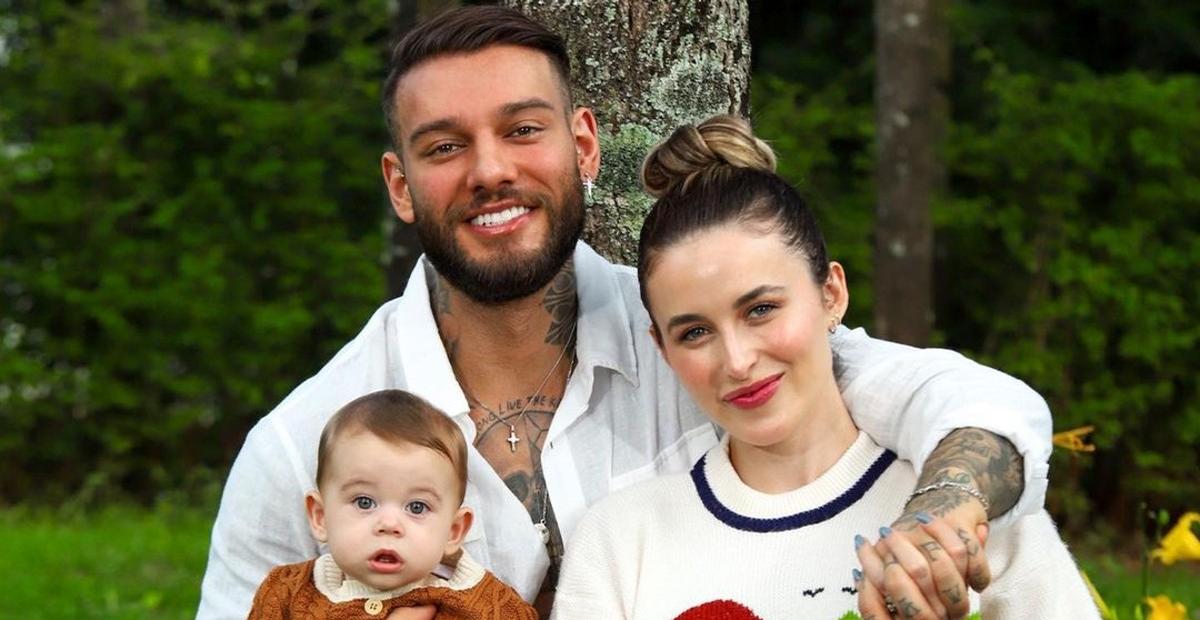 Lucas Lucco e Lorena Carvalho fazem festinha para celebrar os 8 meses de Luca
