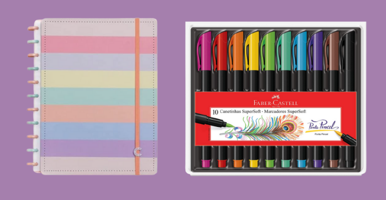 Para os fãs de papelaria: 13 itens incríveis em oferta
