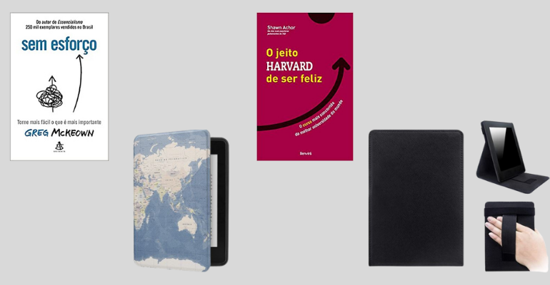Kindle: garanta ebooks e acessórios incríveis para o seu dispositivo