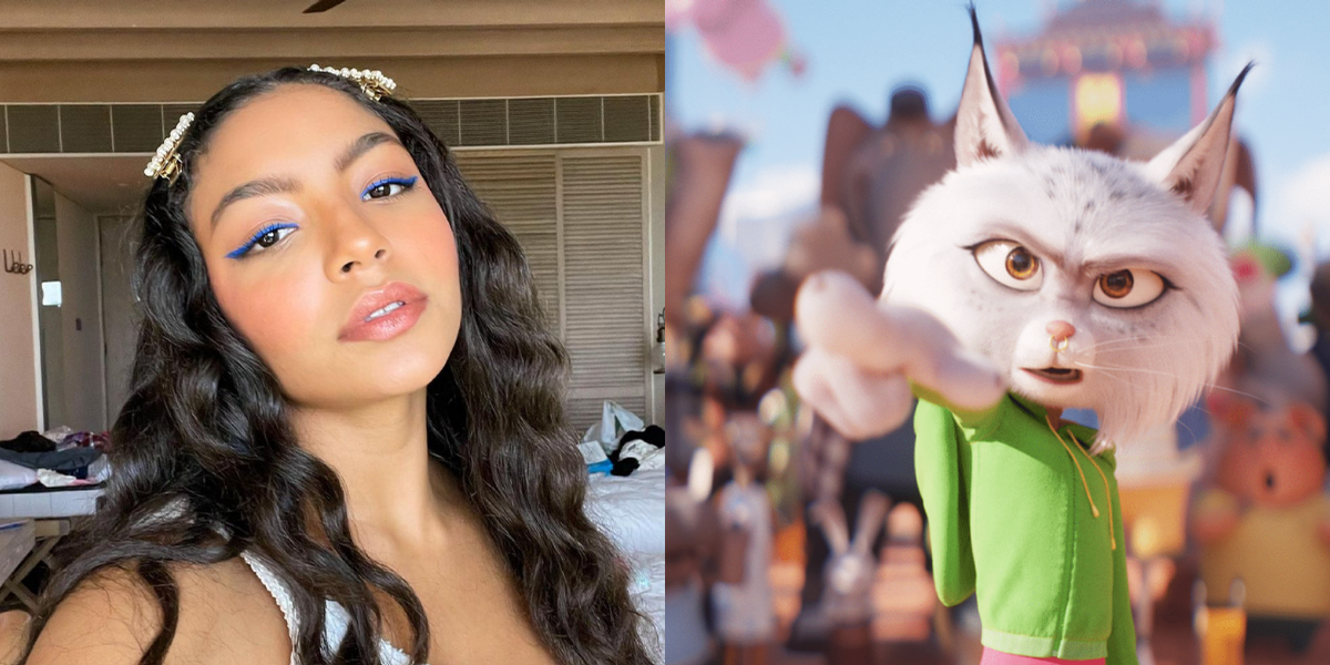 Any Gabrielly é a voz de Nooshy, personagem do filme “Sing 2”