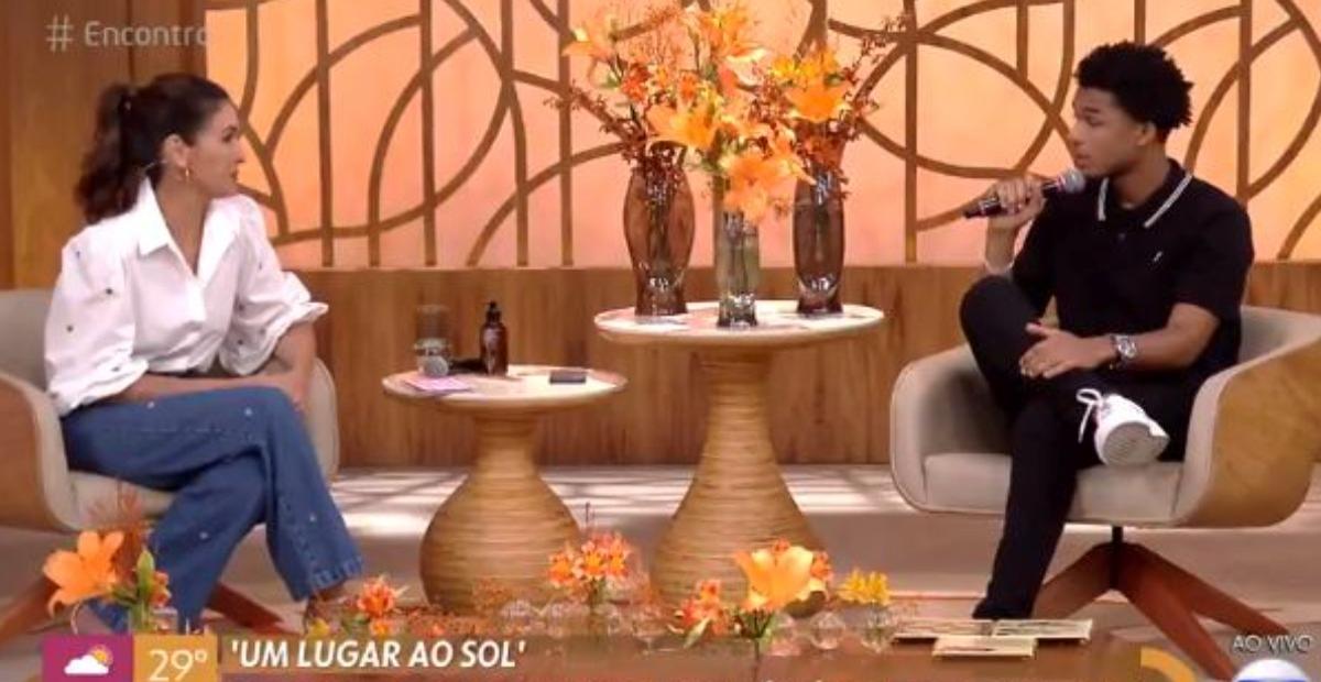 Fátima Bernardes elogia o ator Juan Paiva, de ‘Um Lugar Ao Sol’: ”Arrasando com o Ravi”