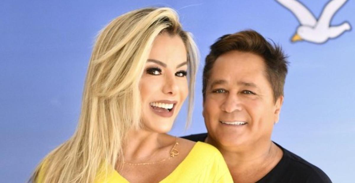 Poliana Rocha, esposa de Leonardo é questionada se está sendo traída e dispara: ”Por favor, não me conta!”