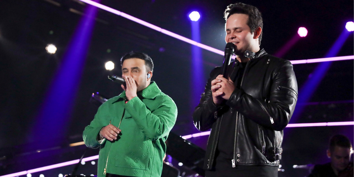 Matheus e Kauan se emocionam com homenagem a Marília Mendonça em gravação de DVD