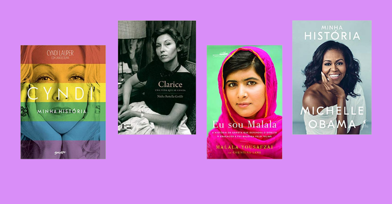 Ofertas literárias: 10 biografias de mulheres inspiradoras