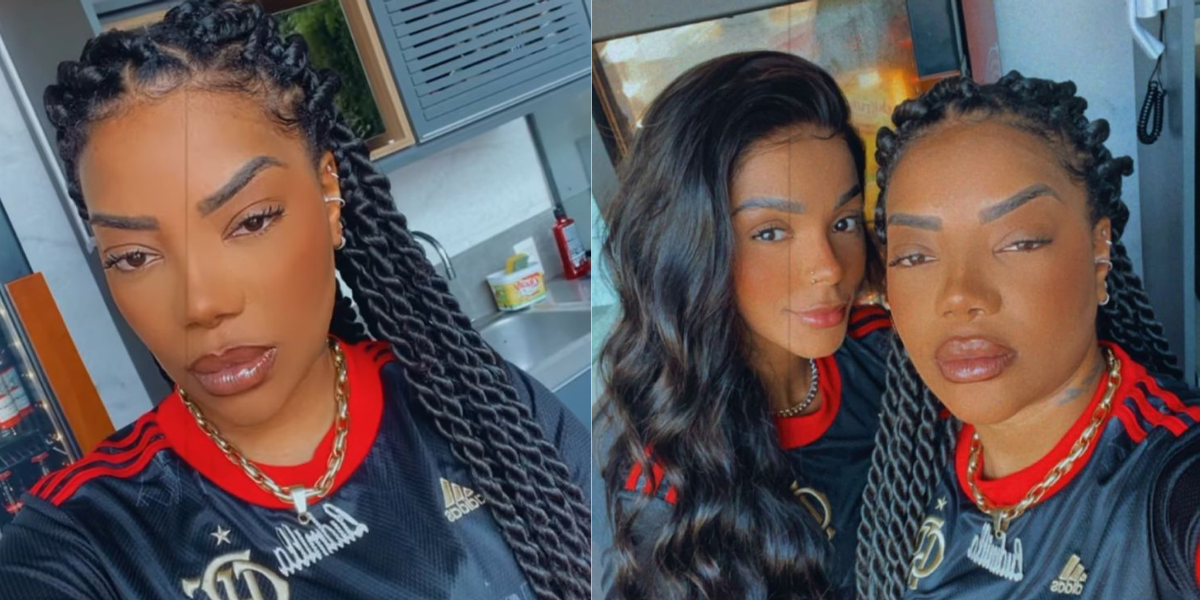 Ludmilla compartilha foto com a camisa do Flamengo: “Devidamente pronta”