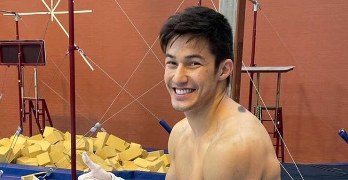 Arthur Nory recebe alta após fratura no nariz e retorna aos treinos: ”Seguimos”