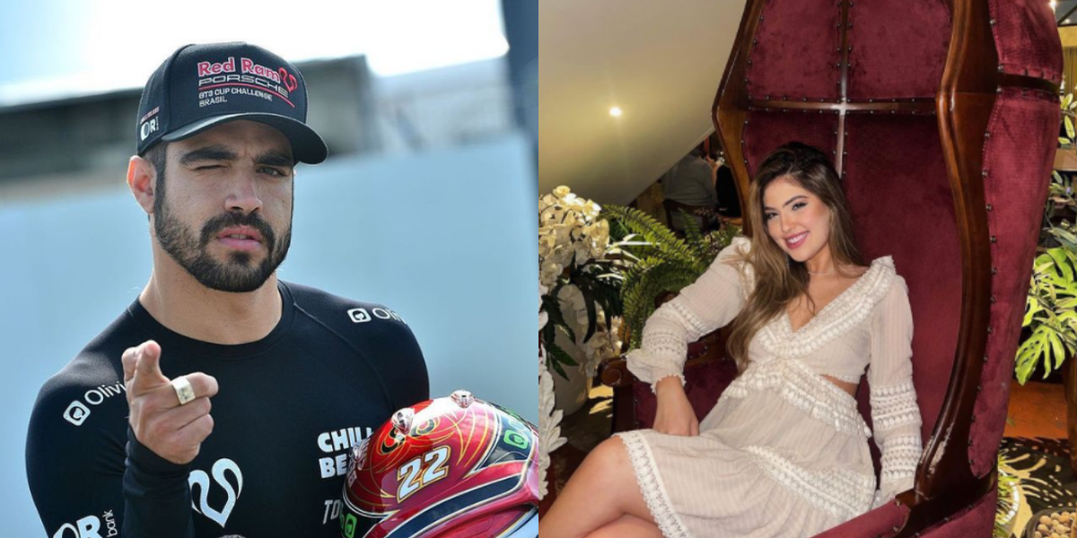 Caio Castro desconvida influenciadora do evento ‘Porsche Cup’ após ela expor conversa com o ator