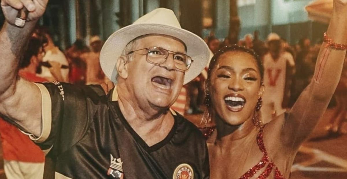 Erika Januza exibe momentos especiais durante ensaio da Viradouro