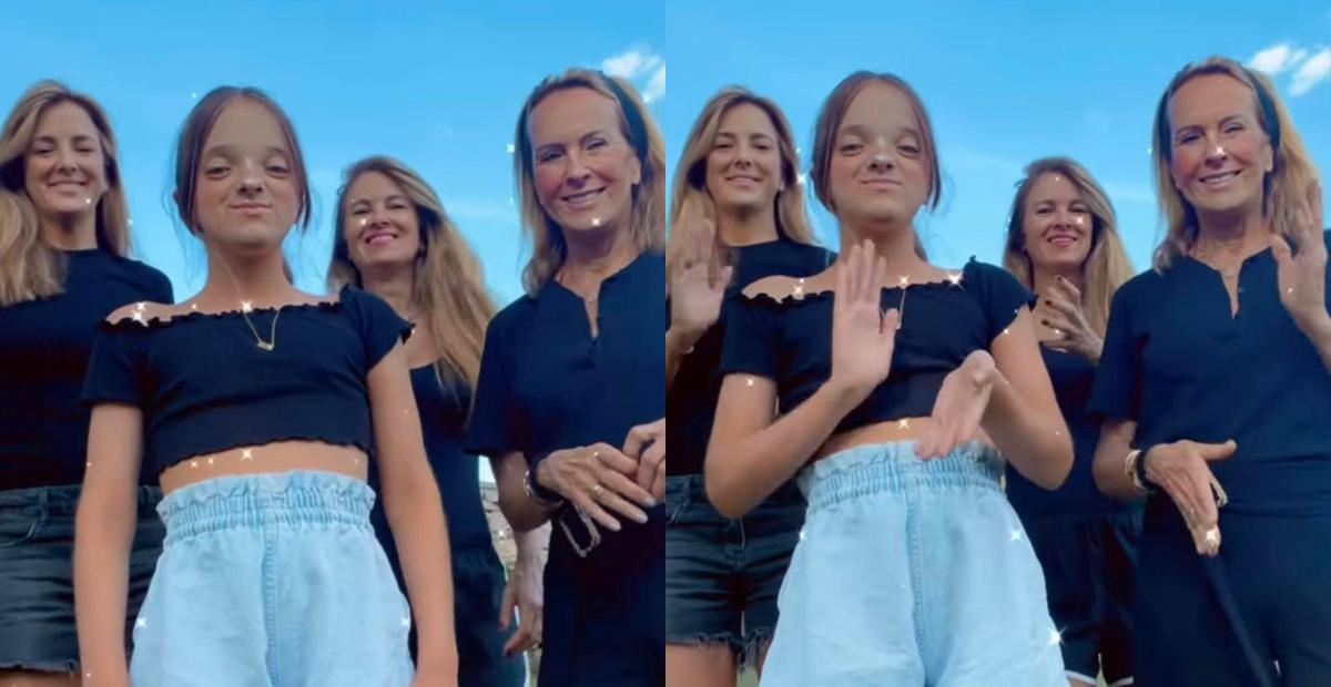 Rafa Justus ensina dancinha de aplicativo para a mãe, avó e tia: ”Sou uma ótima professora”
