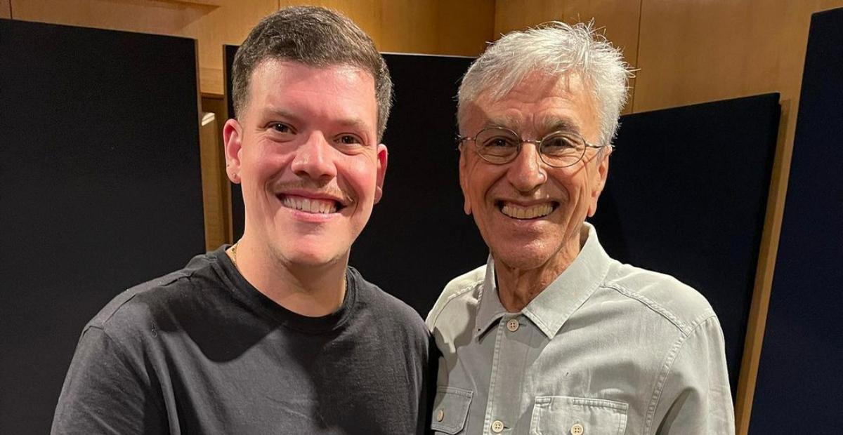Ferrugem encontra Caetano Veloso e revela parceria especial: ”Presentinho de fim de ano”