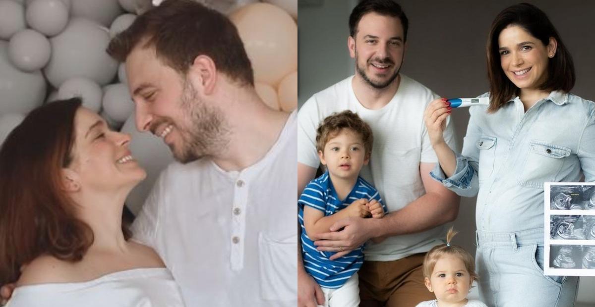 Grávida, Sabrina Petraglia anuncia sexo do terceiro bebê com Ramón Velázquez