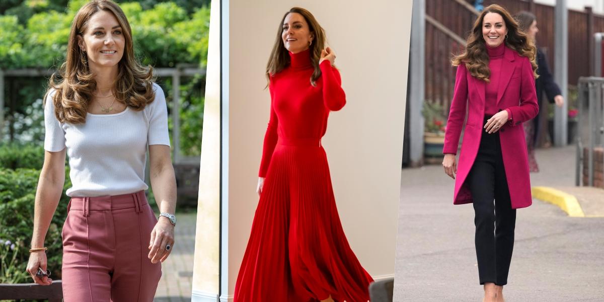 Kate Middleton aposta em truque ‘científico’ de cores para manter elegância: ”Uma das maiores fãs”