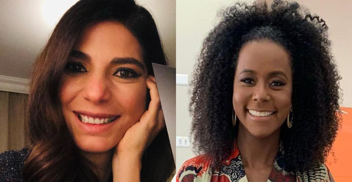 Andréia Sadi se derrete ao registrar o filho brincando com boneco dado por Maju Coutinho