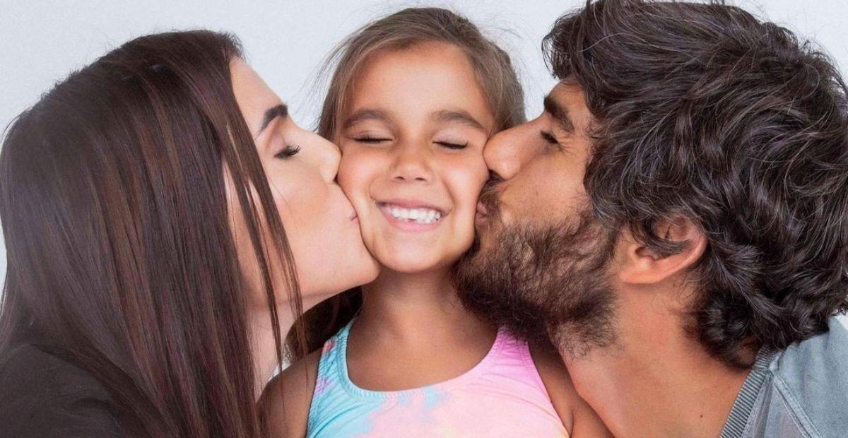 Hugo Moura mostra Maria Flor tirando uma soneca em lugar inusitado e fãs destacam: ”Me representa”